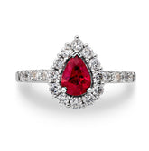 Ruby & Diamond Ring - Dracakis Jewellers
